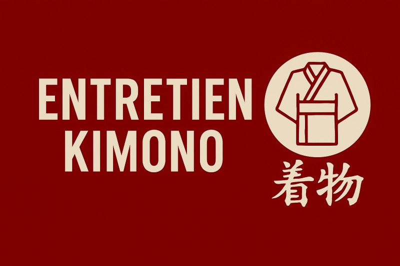 Entretien de mon kimono